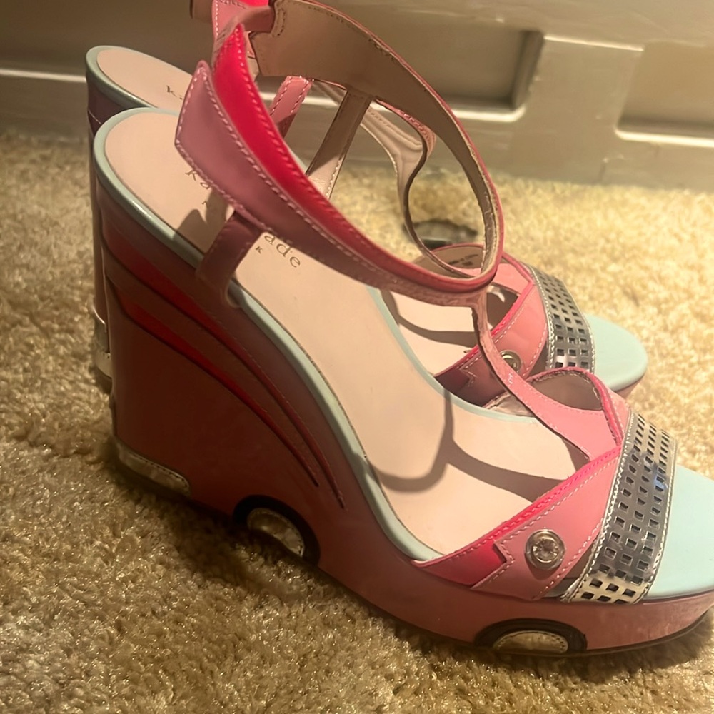 Kate Spade ♠️ NWT OFF WE GO wedge heels